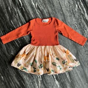 Molo Girls Dress Size 18 months